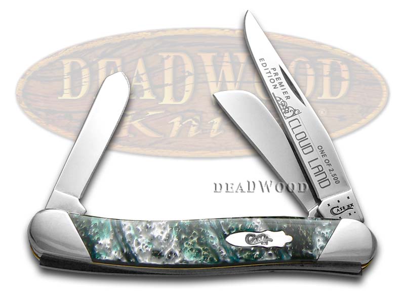 Case xx Slant Series Cloudland Medium Stockman 1/2500 Stainless Pocket Knife Knives