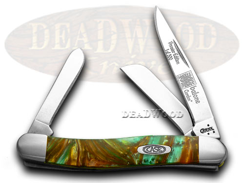 Case xx Abalone Genuine Corelon 1/500 Stockman Pocket Knife Knives