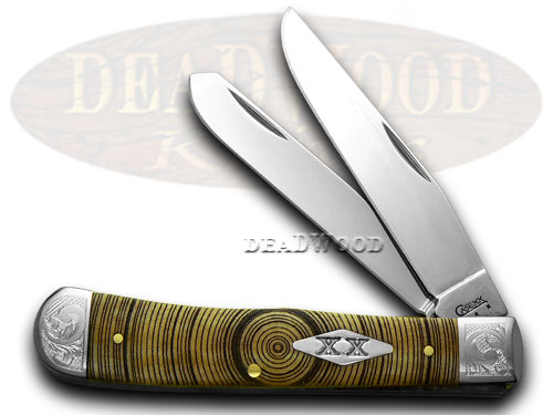 Case XX Antique Tree Rings Trapper 1/100 Pocket Knife