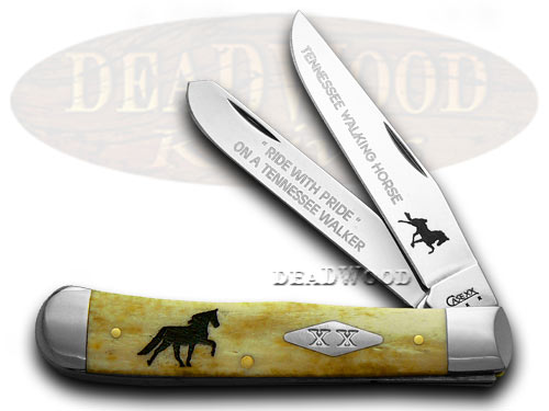 Case XX TN Walking Horse Antique Trapper 1/600 Pocket Knife