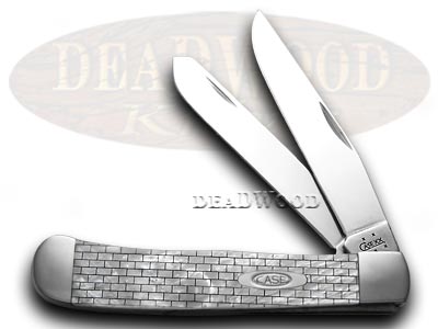 Case XX Collectors Edt 1/600 Brick White Pearl Trapper Pocket Knife