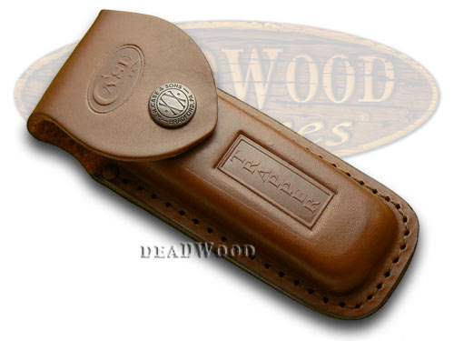 Case XX Brown Leather Trapper 980 Knife Belt Sheath