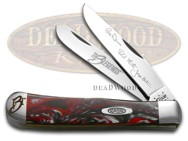 Case XX The 3 Legends Corelon Trapper 1/3000 Stainless Pocket Knife