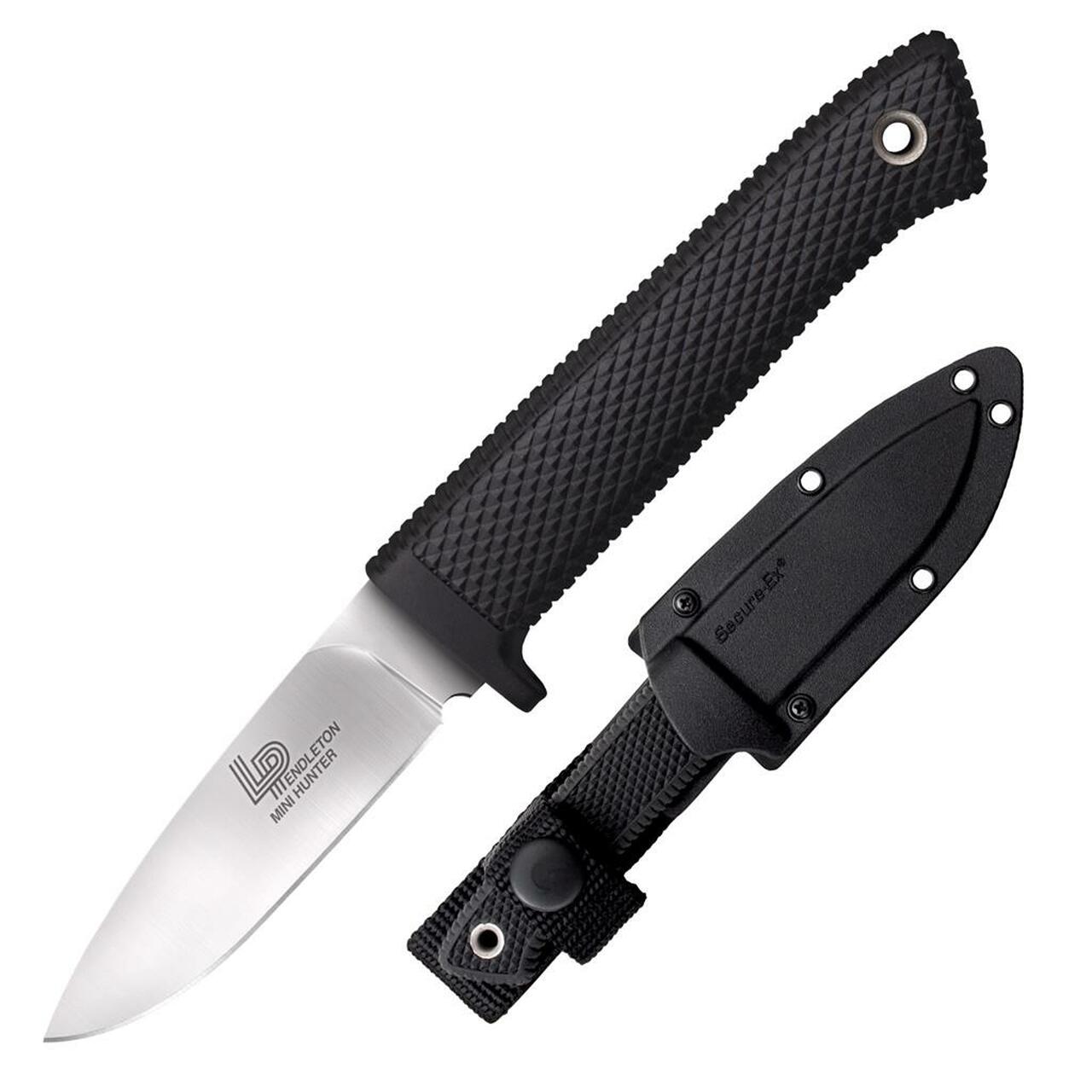 COLD STEEL Pendleton Mini Hunter Fixed Blade 36LPMF Knife AUS10A Stainless Steel Knives