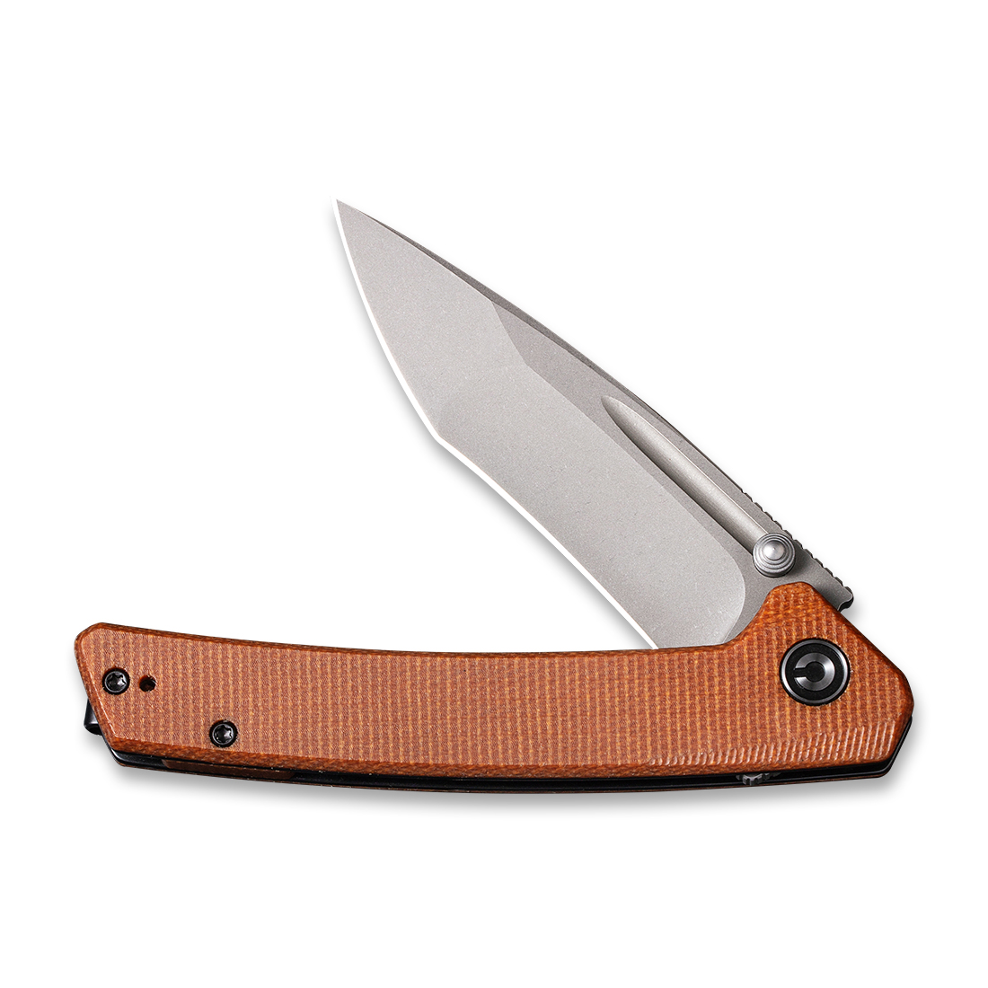 CIVIVI Keen Nadder Liner Lock C2021B Knife N690 Stainless Steel & Brown G10 Pocket Knives