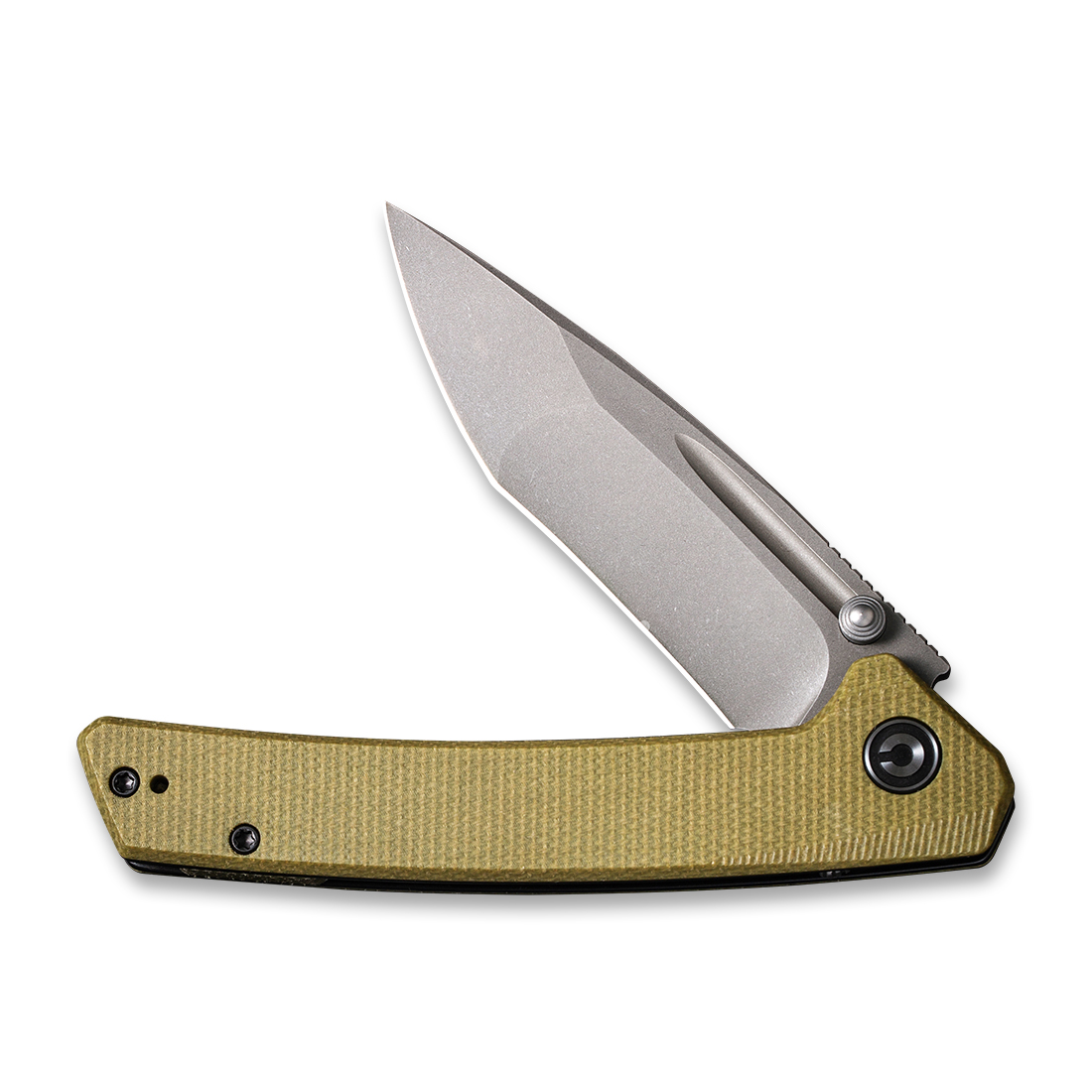 CIVIVI Keen Nadder Liner Lock C2021C Knife N690 Stainless Steel & Olive G10 Pocket Knives