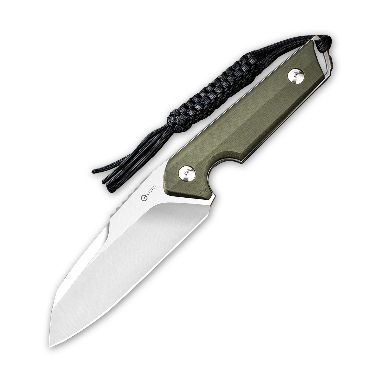 CIVIVI Kepler Fixed Blade C2109A Knife 9Cr18MoV Stainless Steel & OD Green G10 Hunting Knives