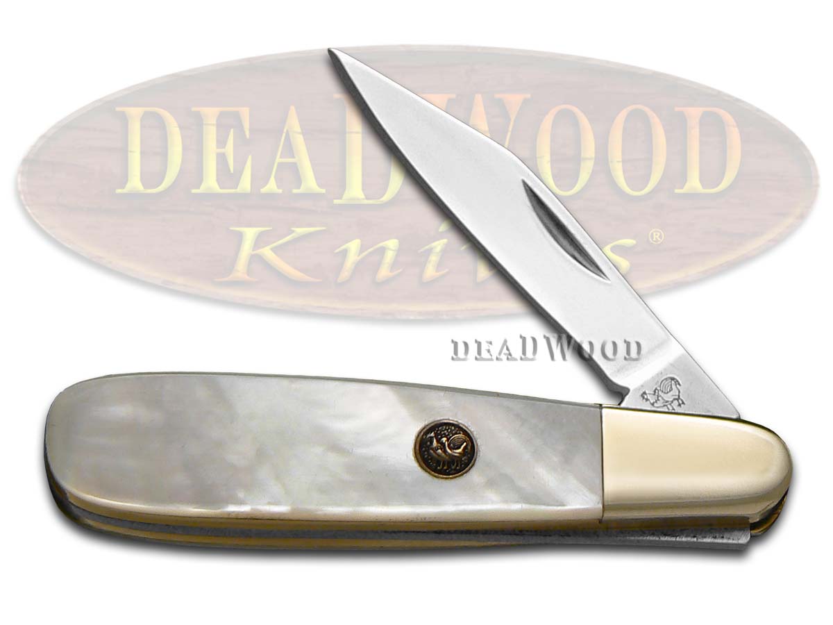 HEN & ROOSTER AND Genuine Mother of Pearl Barlow Pocket Knife 241MOP Knives 26615411901 eBay