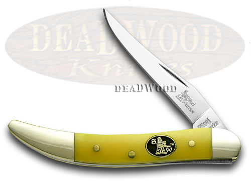 Steel Warrior Yellow Composite Toothpick Pocket Knife Knives