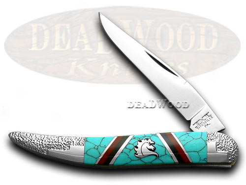 Schatt & Morgan David Yellowhorse Logo Toothpick 1/100 Pocket Knife Knives